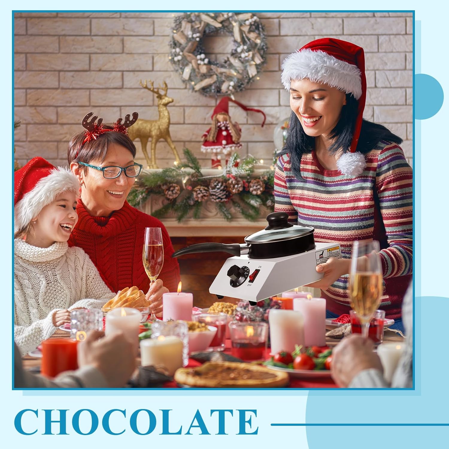Chocolate Melting Machine with Silicone Spatula a7