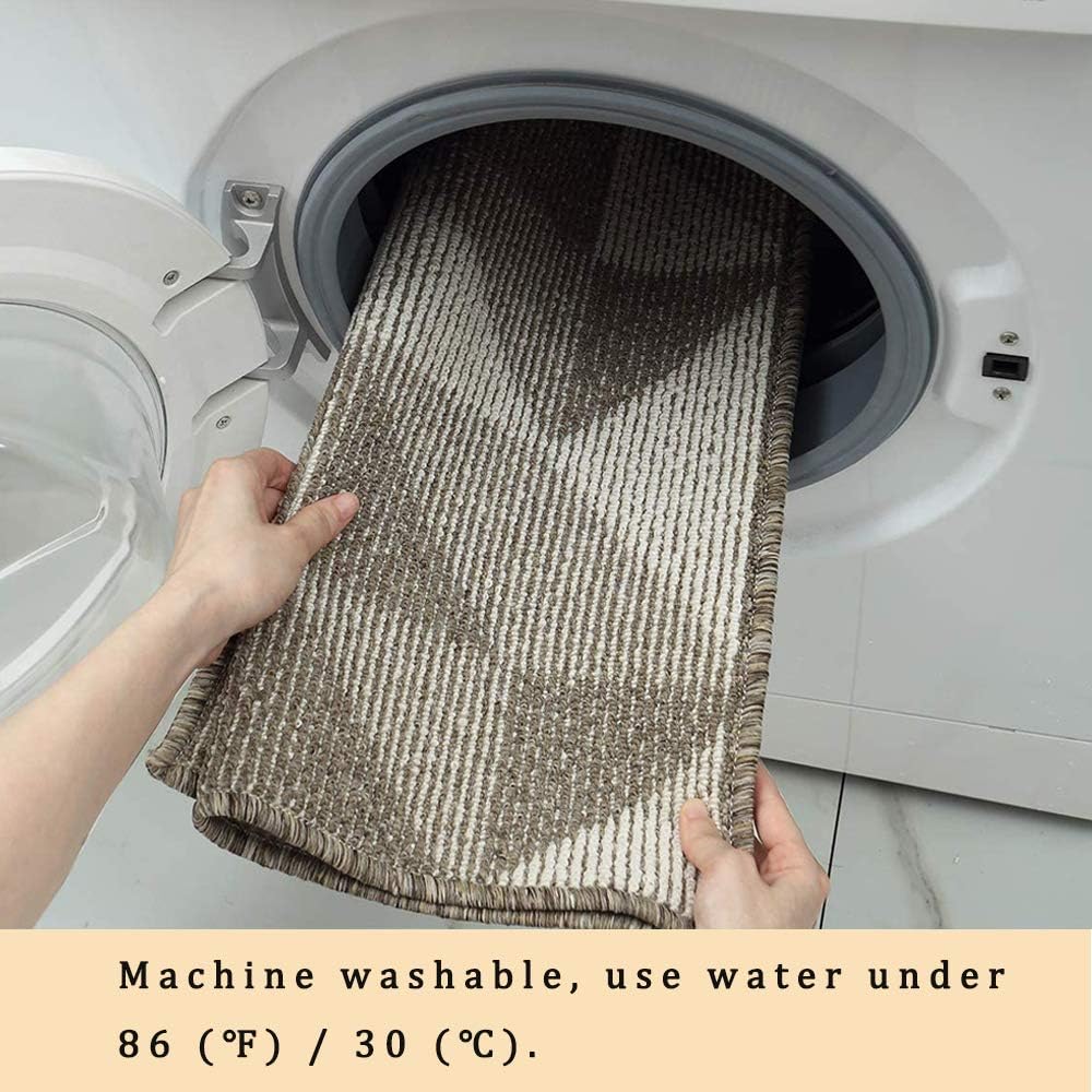 Gray Indoor Doormat 24x36 Washable Non Slip7k