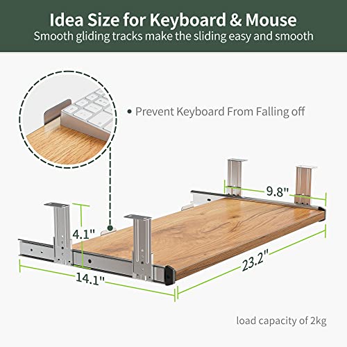 Standing Desk with Keyboard Tray 40x24 Electric Adjustable a7