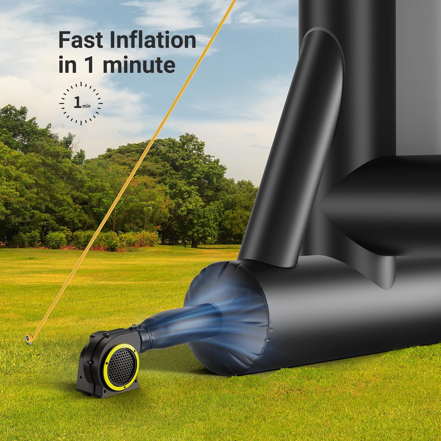 Outdoor Inflatable Movie Screen 14ft Projector Screen a7