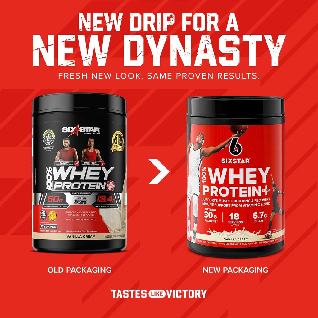 Whey Protein Plus Vanilla Cream 1.8lbs a7