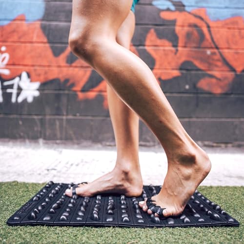 Rock Mat for Foot Stimulation and Tension Relief Firm Foam q7