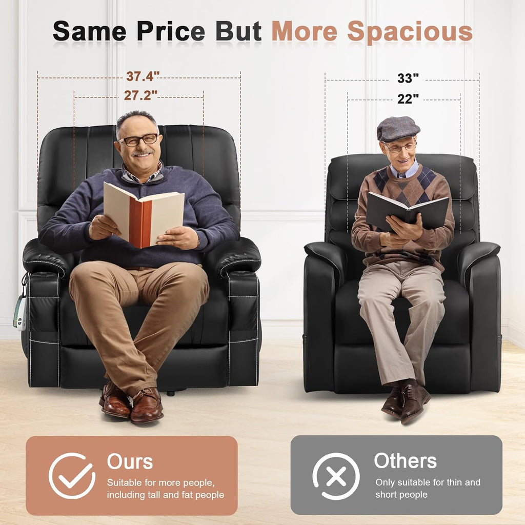 Power Lift Recliner for Elderly with Heat Massage a7