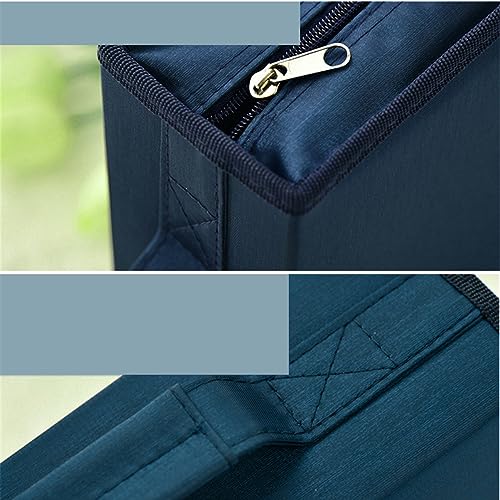 CD Case DVD Storage Holder Portable Binder Blue 128 Capacity k7