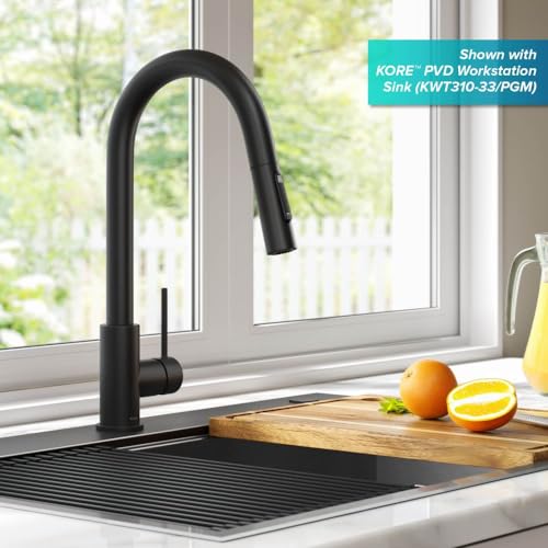 Modern Single-Handle Touch Kitchen Faucet with Pull Down Sprayer a7