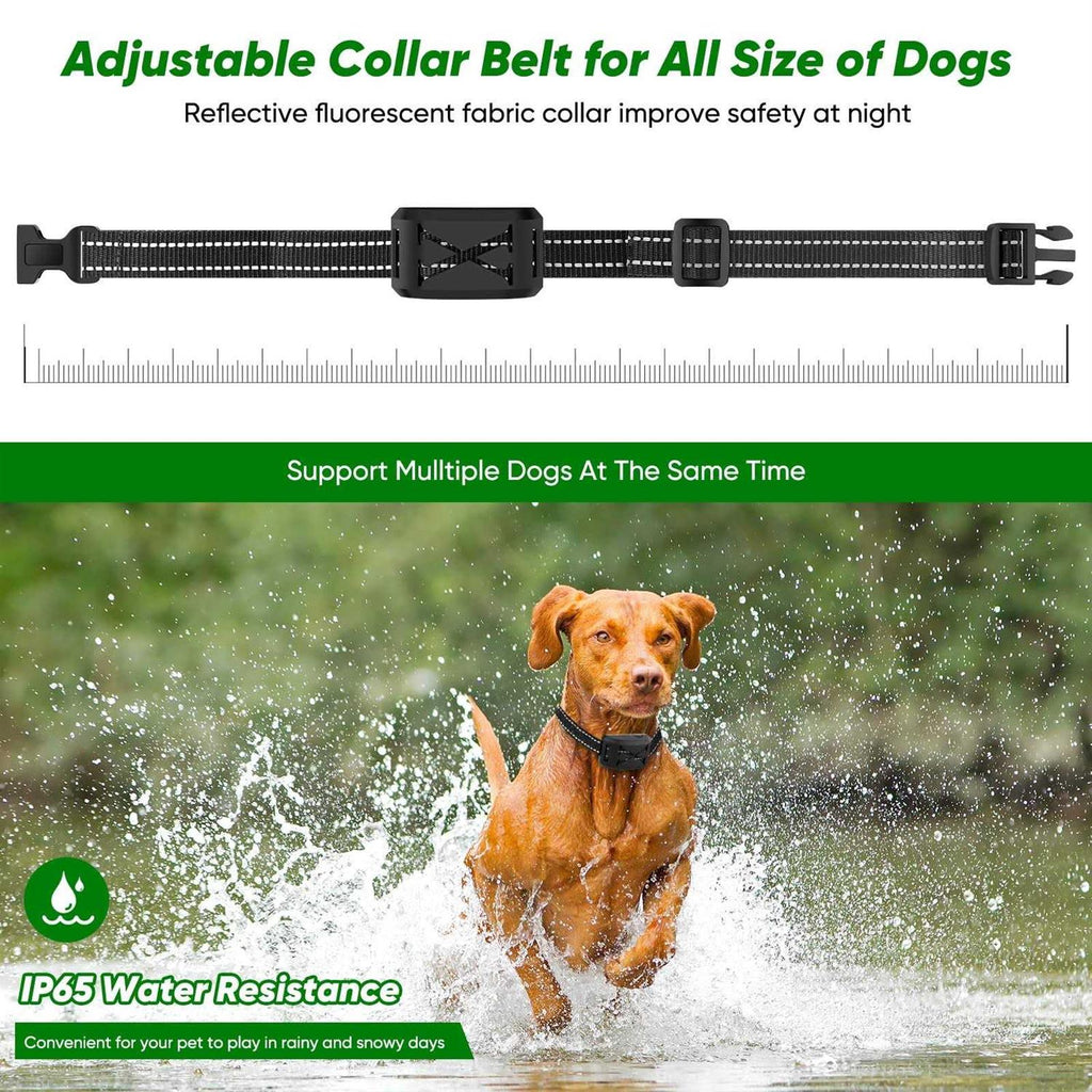 Wireless Dog Fence for 2 Dogs Training Collar Remote Containment System a7
