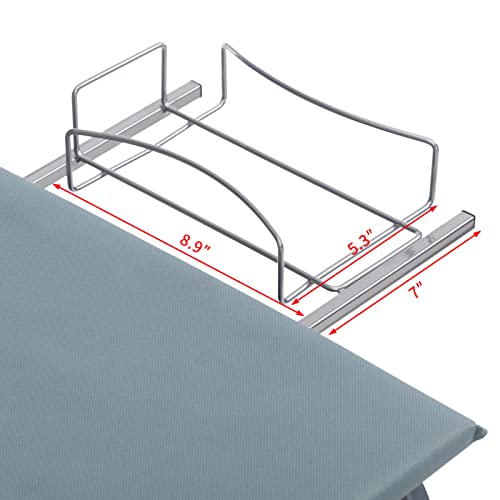 Laundry Sorter with Ironing Board and Rolling 3-Bag Hamper a7k