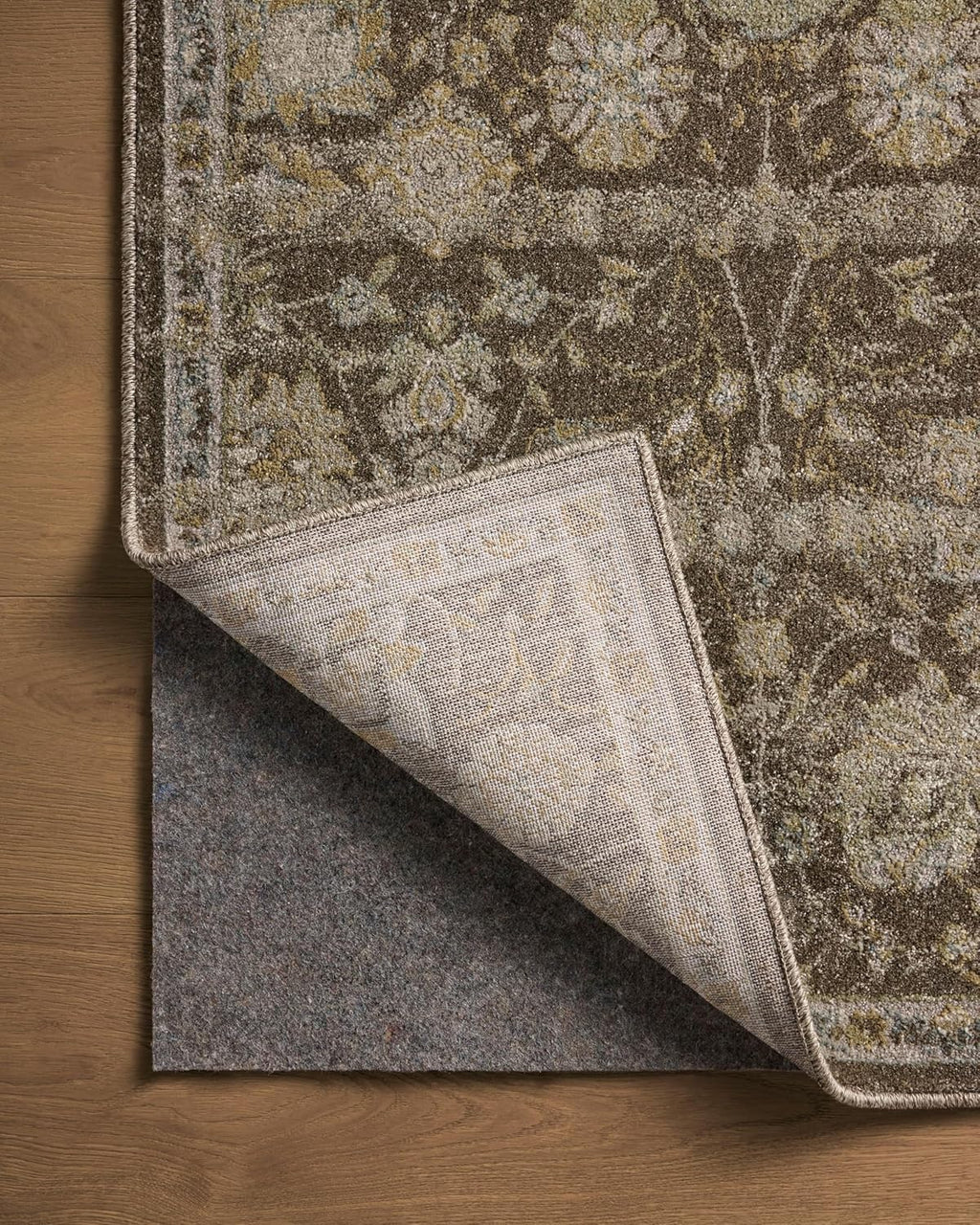 Round Area Rug 7'6 x7'6 Natural Bark a7