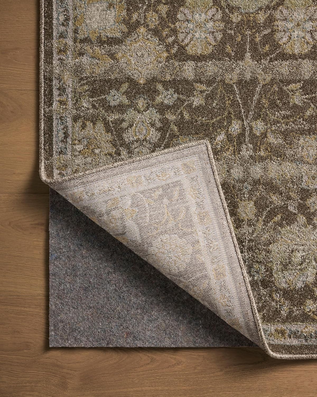 Round Area Rug 7'6 x7'6 Natural Bark a7