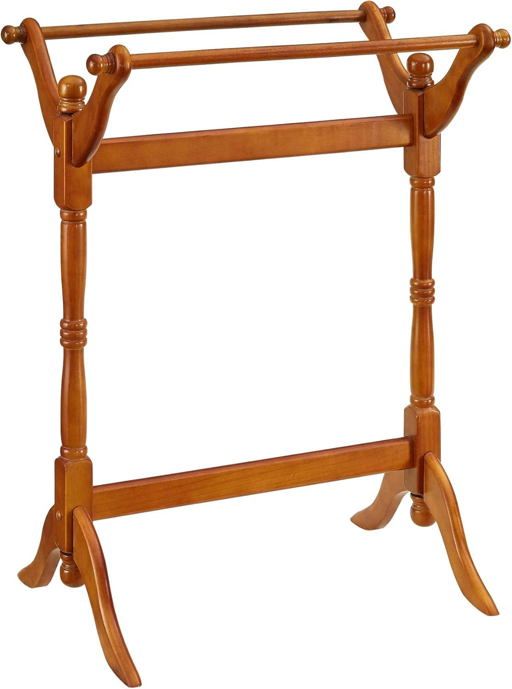 Powell Furniture Boonie Oak Finished Blanket/Quilt Rack by Powell