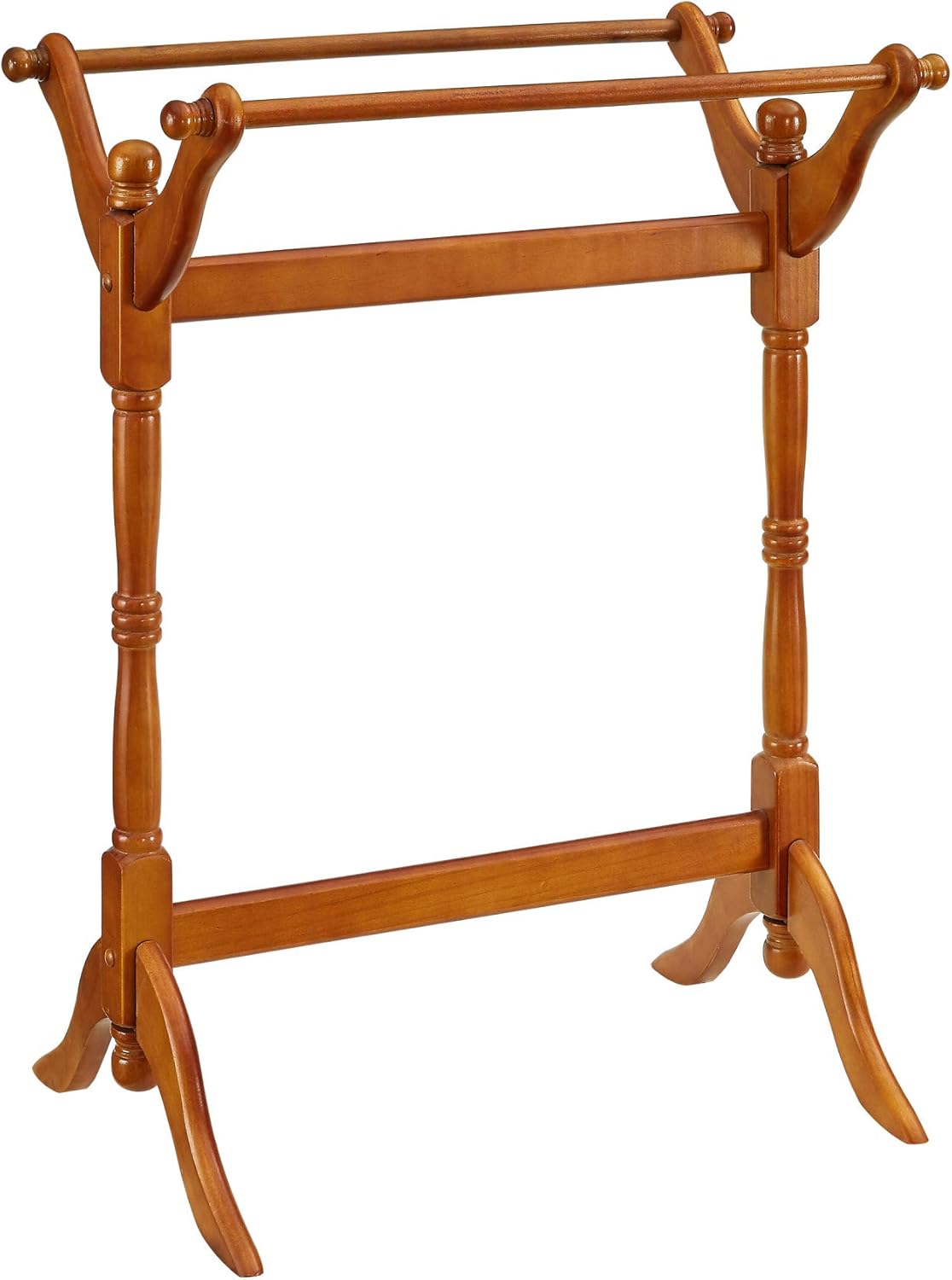 Powell Furniture Boonie Oak Finished Blanket/Quilt Rack by Powell
