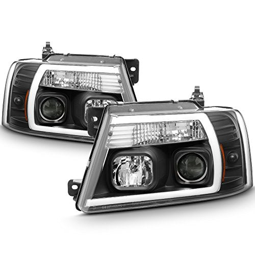 LED Projector Headlights Pair for Ford F150 Pickup 2004-2008 k7m