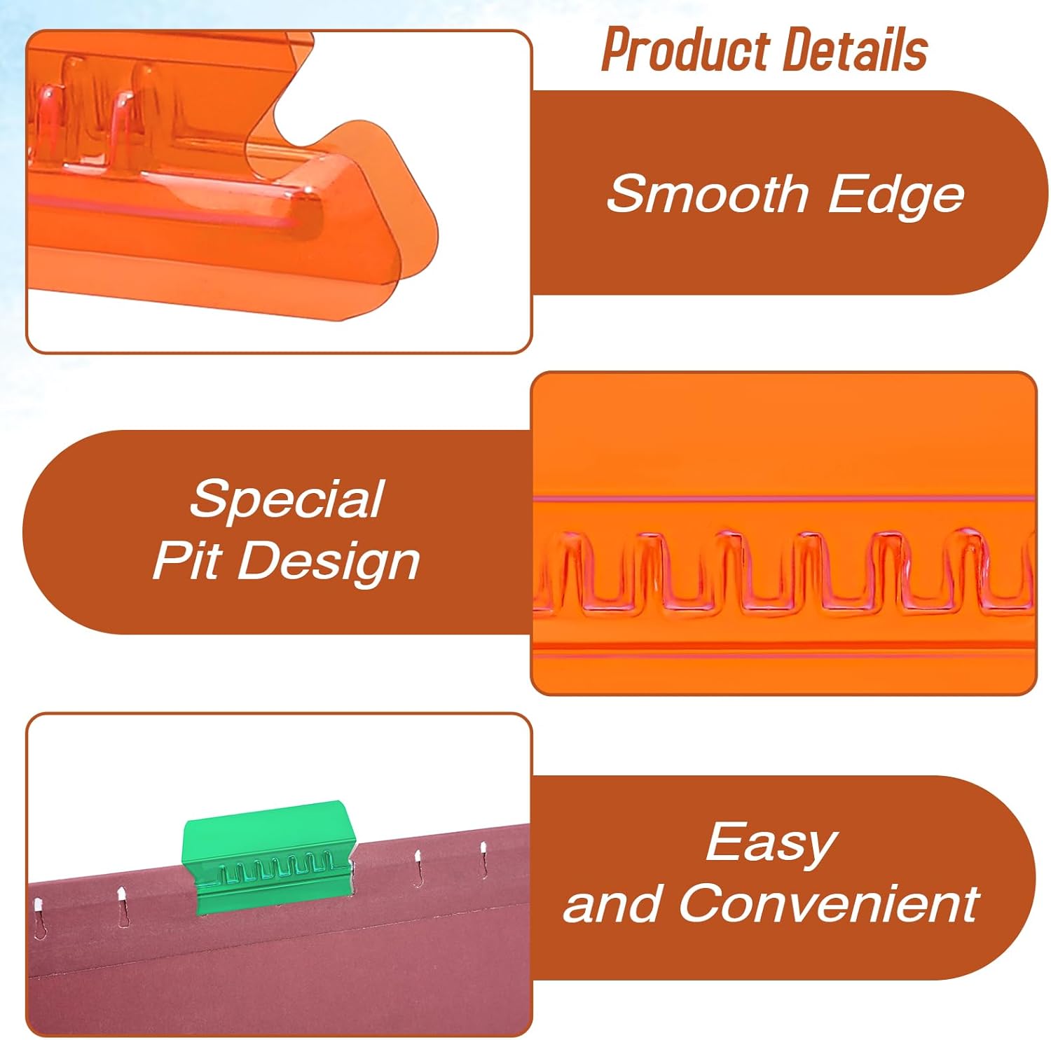 File Folder Labels Plastic Tabs Organizer 4-Inch k7