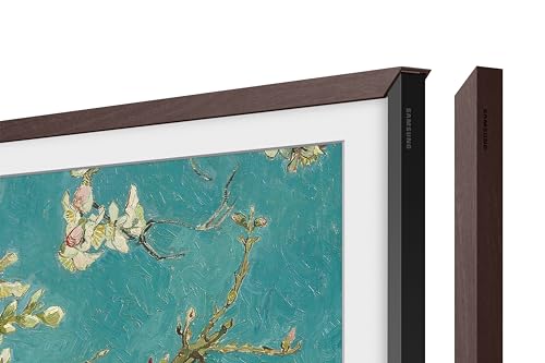 43 Inch 4K Smart Quantum HDR TV with Customizable Bezel Modern Brown k7p