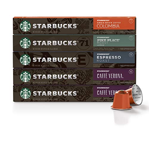 Coffee Capsules Variety Pack 50 Count Nespresso Original Line Compatible q7
