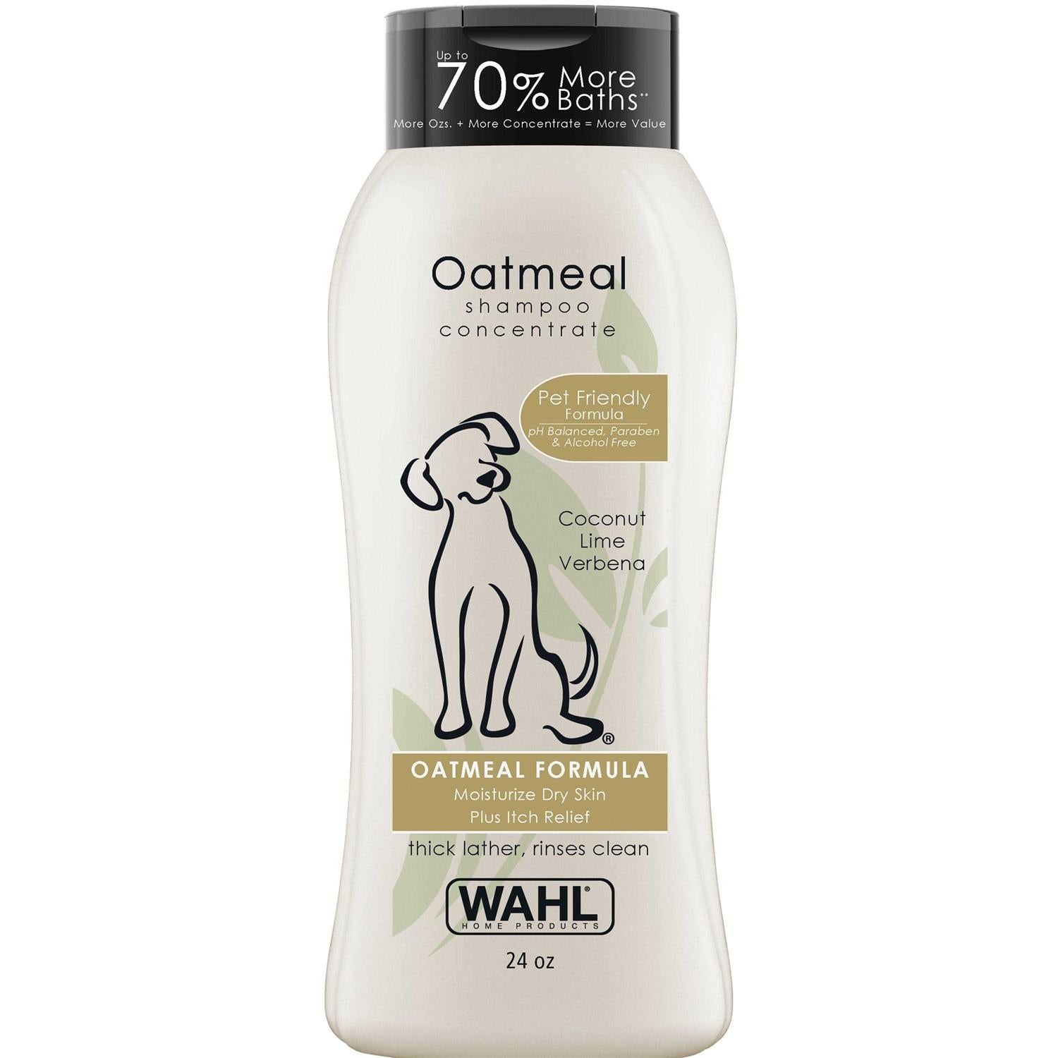 Wahl Oatmeal Coconut Lime Verbena Shampoo Concentrate - Pet Supplies online store