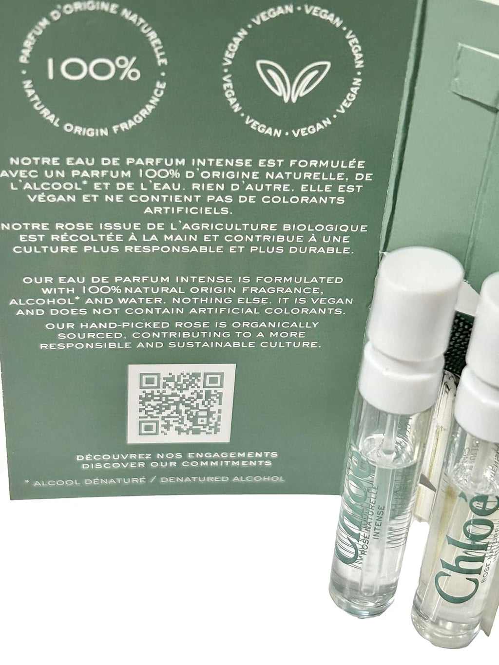 Rose Naturelle Intense Perfume Spray 1.2ml Set of 3 k7