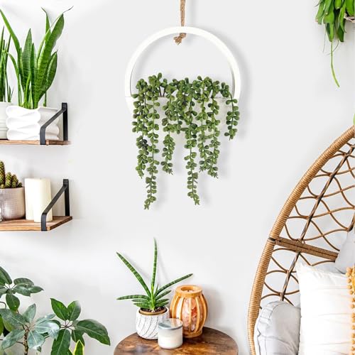 Artificial Hanging Succulents in Pot with Lanyard a7
