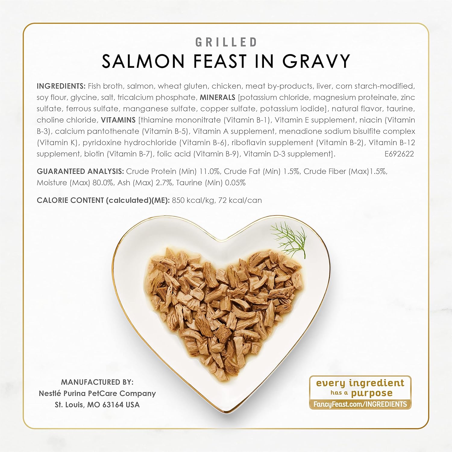 Grilled Seafood Wet Cat Food Variety Pack 3oz Cans 24 Count K7m