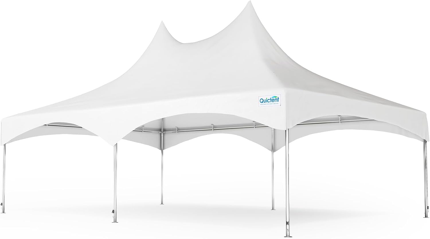 20x30ft Party Tent Outdoor Heavy Duty Canopy White Vinyl a7