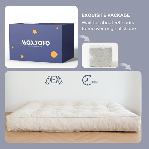 Velvet Futon Mattress Full Size Beige k7m