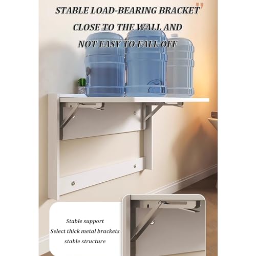Fold Down Wall Mounted Folding Table Space Saving L60x40cm k7