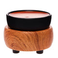 Mindful Design White Farmhouse Wax Warmer for Scented Wax - Electric Plug in Wax Melt Warmer - Stocking Stuffer Gift Holiday Christmas Hanukkah