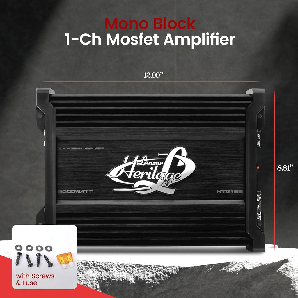 Car Amplifier Monoblock 3000 Watt 2 Ohm MOSFETa7