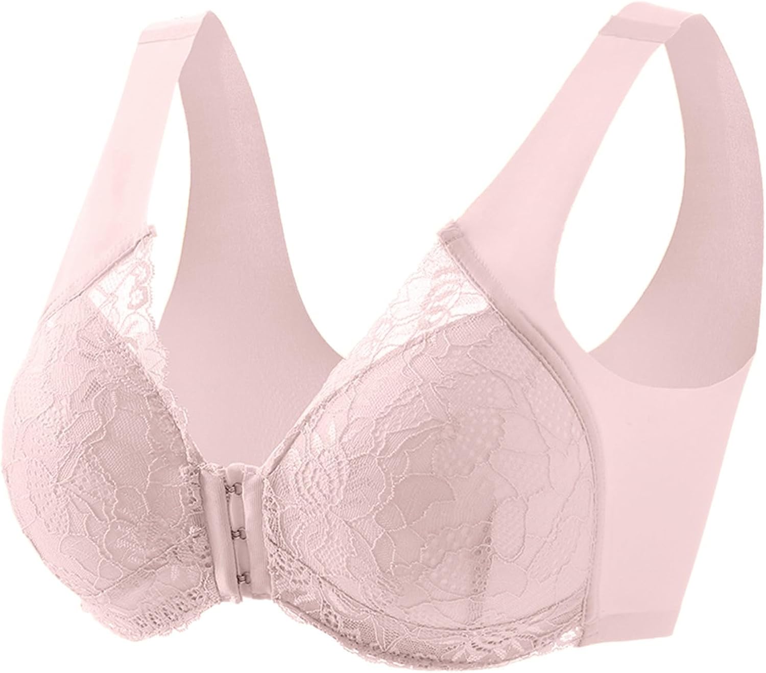 Sports Bra for Women High Impact White Unlined Wireless a7k