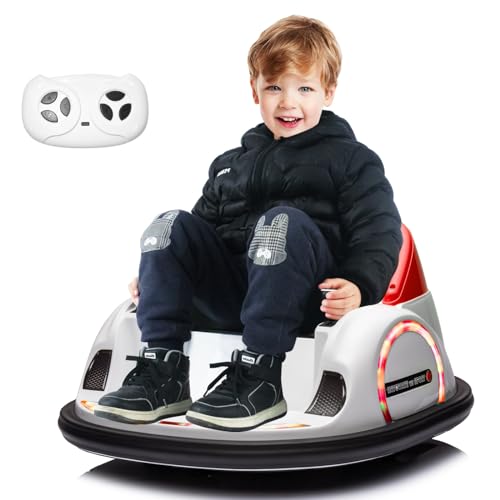 Kids Electric Bumper Car with Remote and Music Blue k7