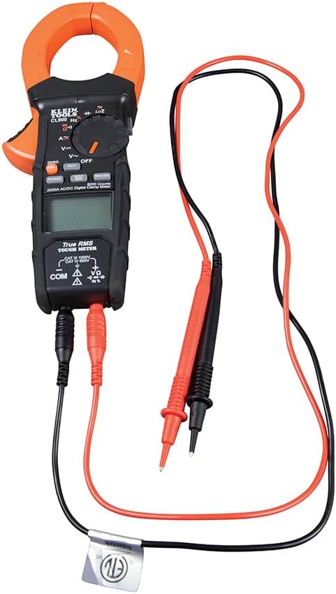 Clamp Meter, Auto Ranging TRMS, AC/DC 2000A, NCVT k7