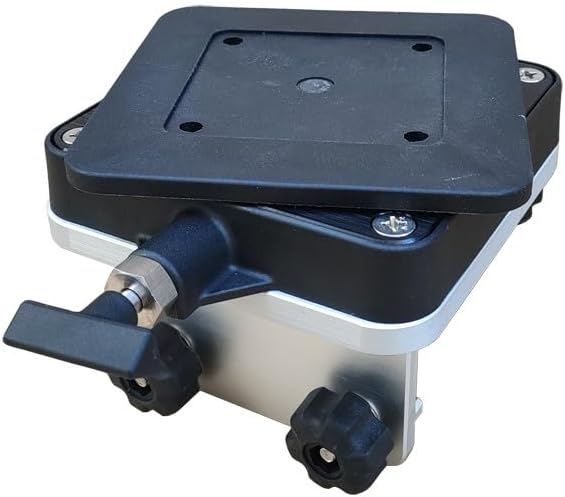 Aluminum Downrigger Bracket with Swivel Base for Boat Track System k7p