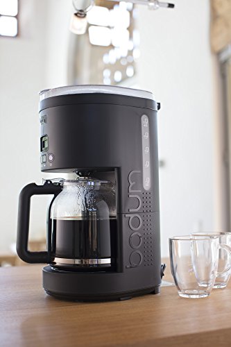 Programmable Coffee Machine with Glass Carafe 12 Cup Black a7
