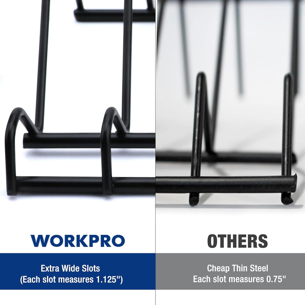 Plier Organizer Rack 2-Pack, Tool Box Storage Holder for Drawer k7m